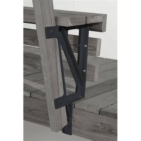 deck metal brackets|outdoor metal bench brackets.